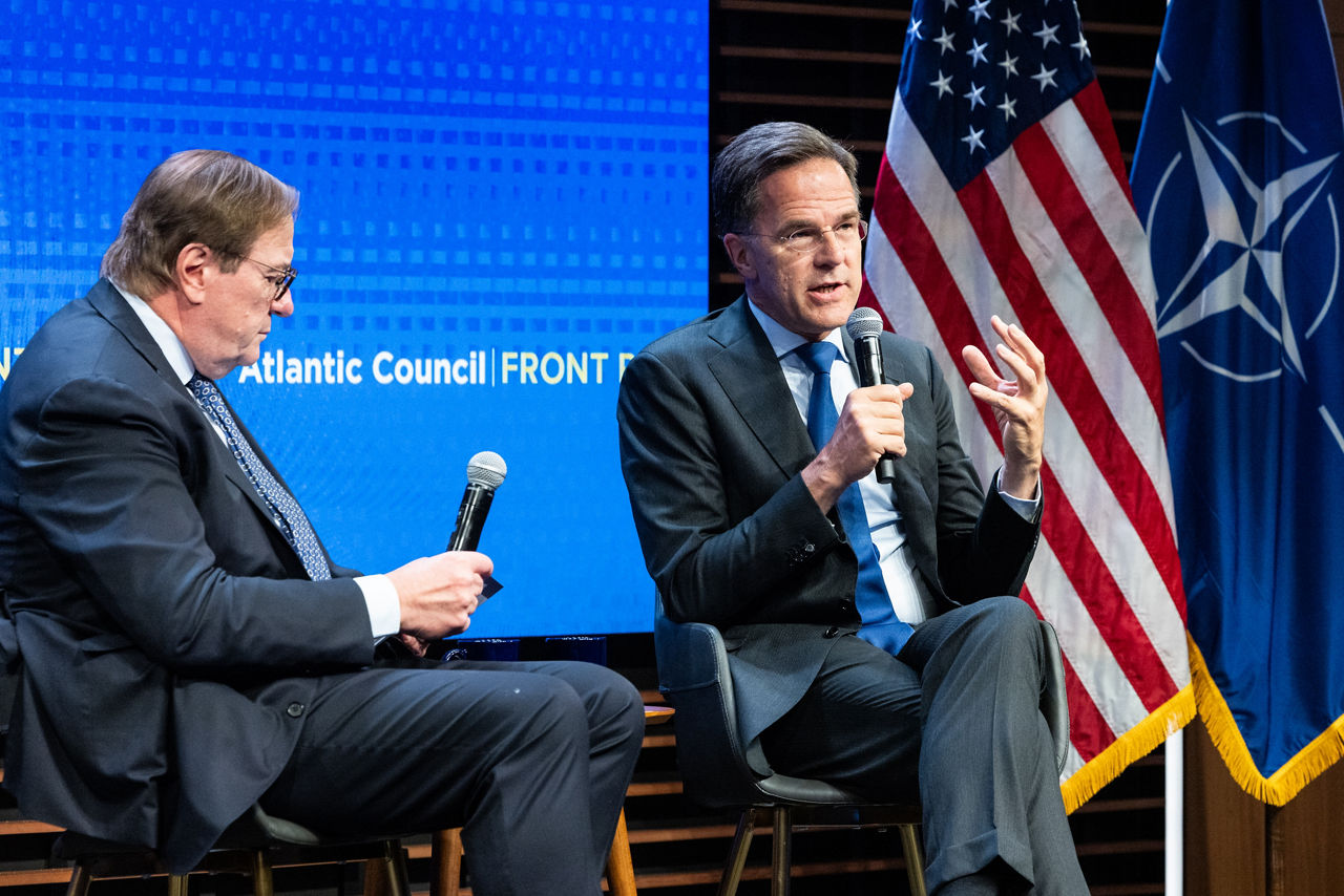 Atlantic Council Front Page Conversation with NATO Secretary General Mark Rutte
