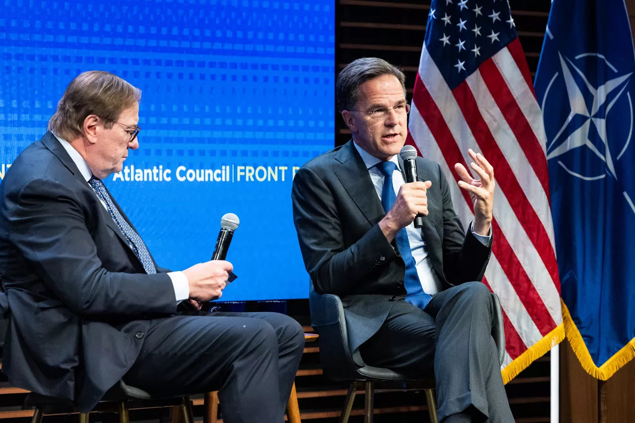 Atlantic Council Front Page Conversation with NATO Secretary General Mark Rutte