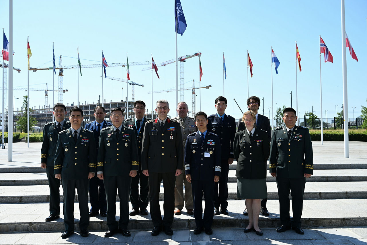 NATO and the Republic of Korea
discuss military cooperation during Military Staff Talks - 24 Jun 2026
