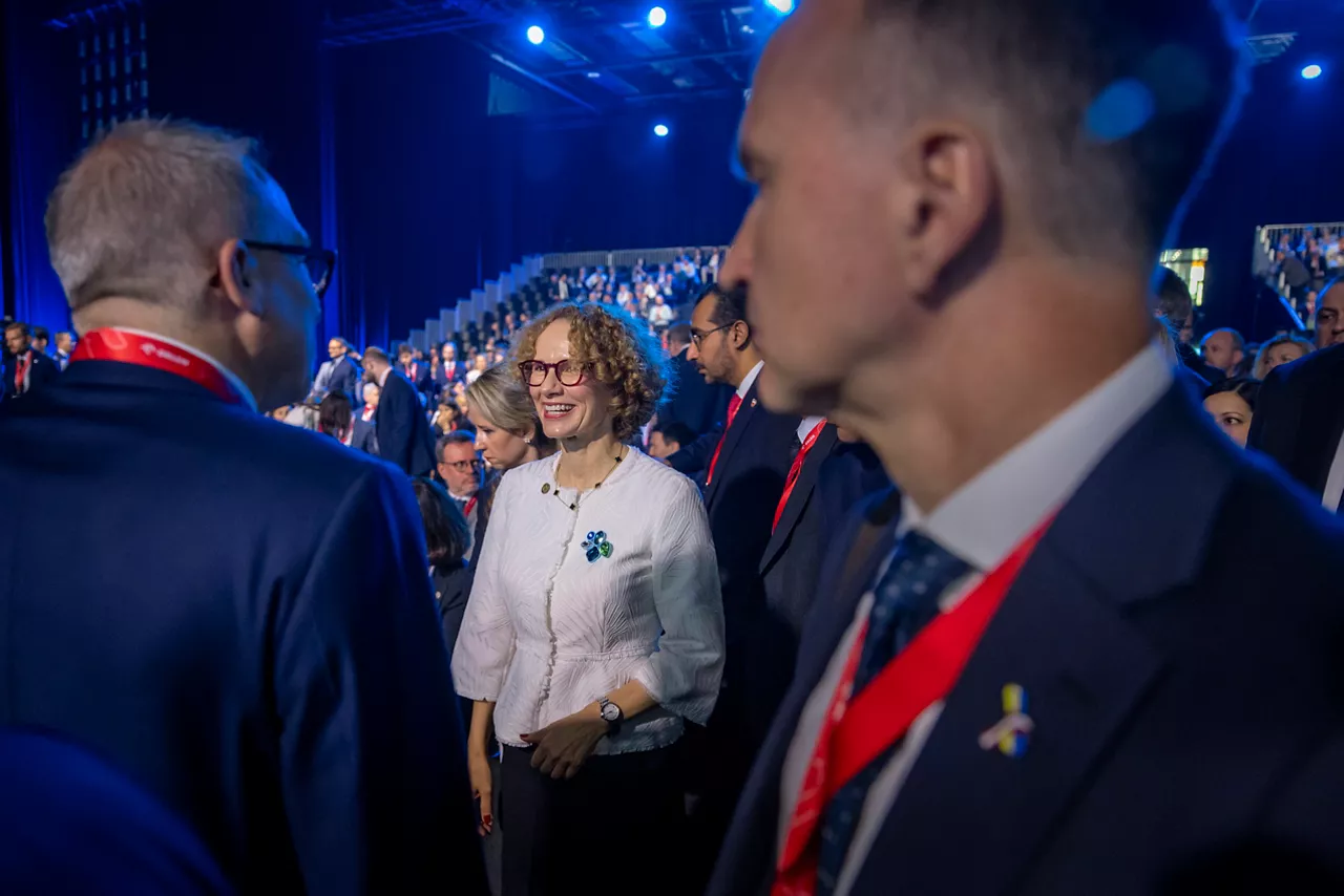 NATO Deputy Secretary General Radmila Shekerinska participates in the Ukraine Recovery Conference 2026 in Gdansk, Poland
