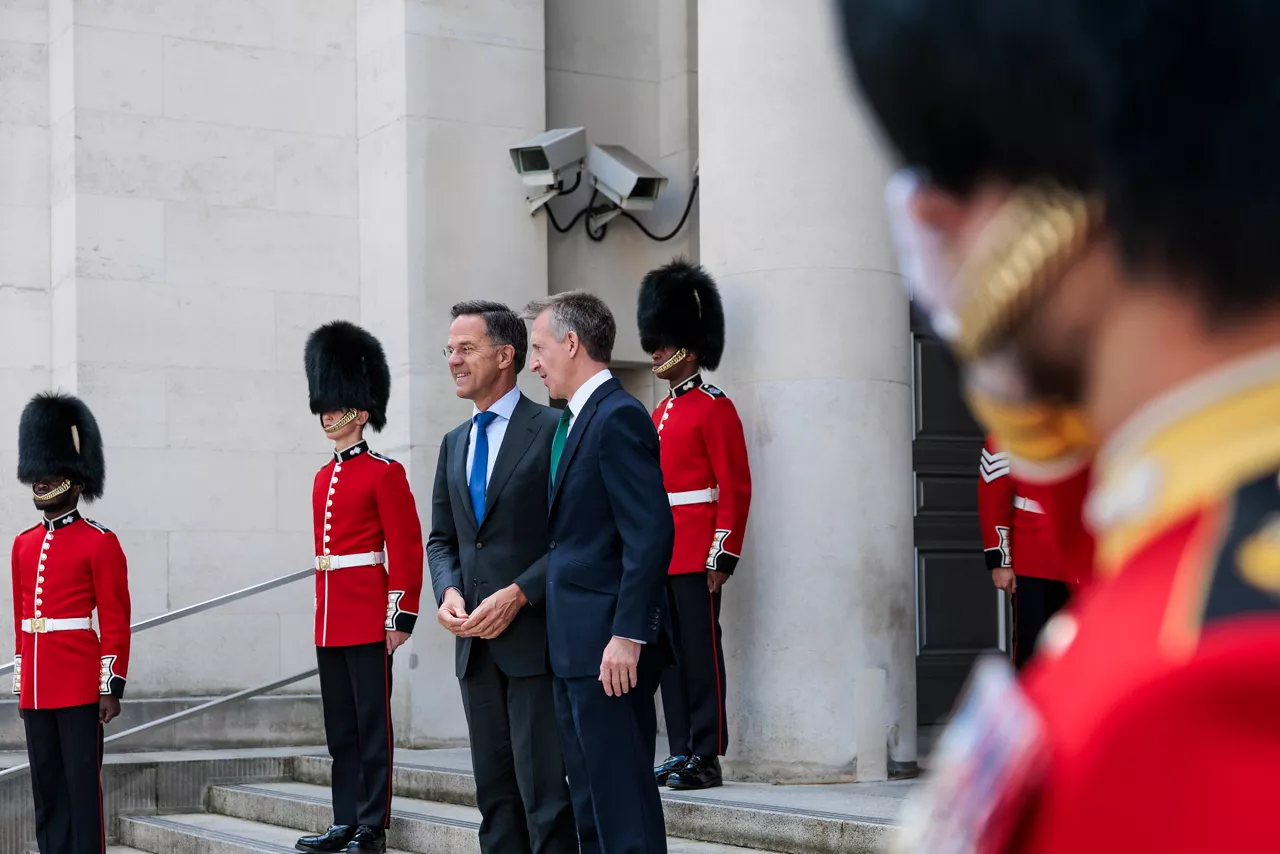 NATO Secretary General Mark Rutte meets with Dan Jarvis,  Secretary of State for Defence of the United Kingdom