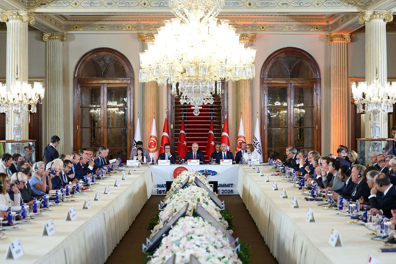 NATO Deputy Secretary General Radmila Shekerinska addresses the Istanbul NATO Parliamentary Summit
