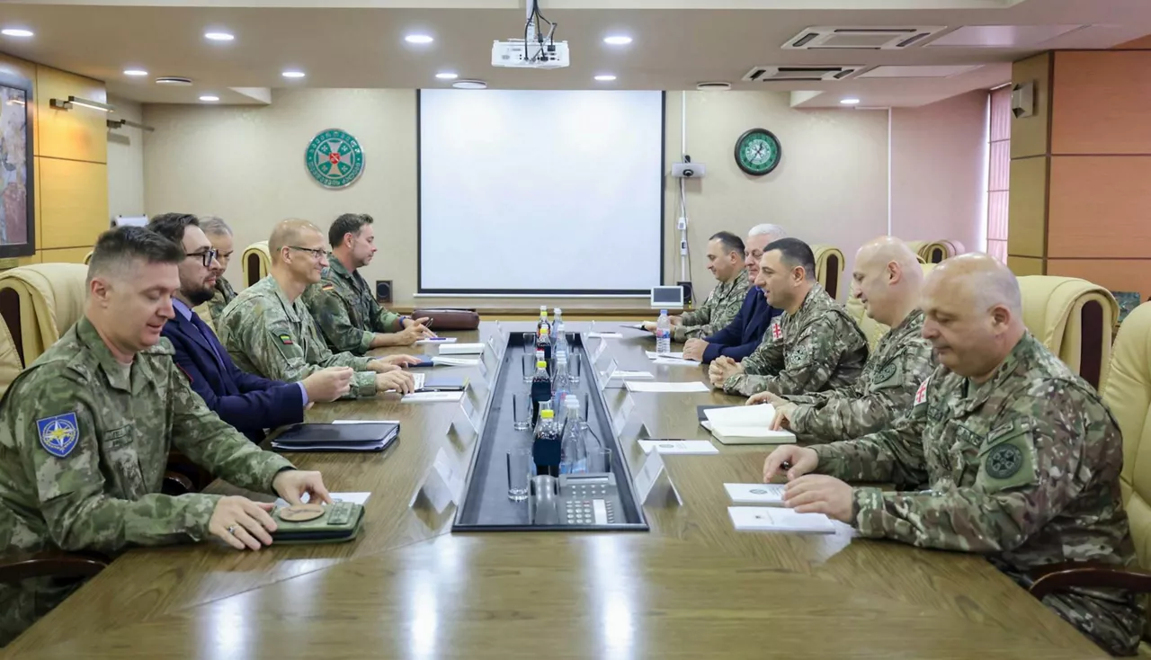 Delegations of the Director General of the International Military Staff (DGIMS), Lieutenant General Remigijus Baltrėnas,  and the Commander of the Georgian Defence Forces, Lieutenant General Giorgi Matiashvili.