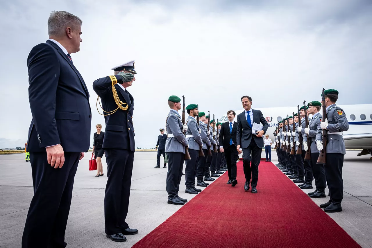 NATO Secretary General Mark Rutte visits Germany