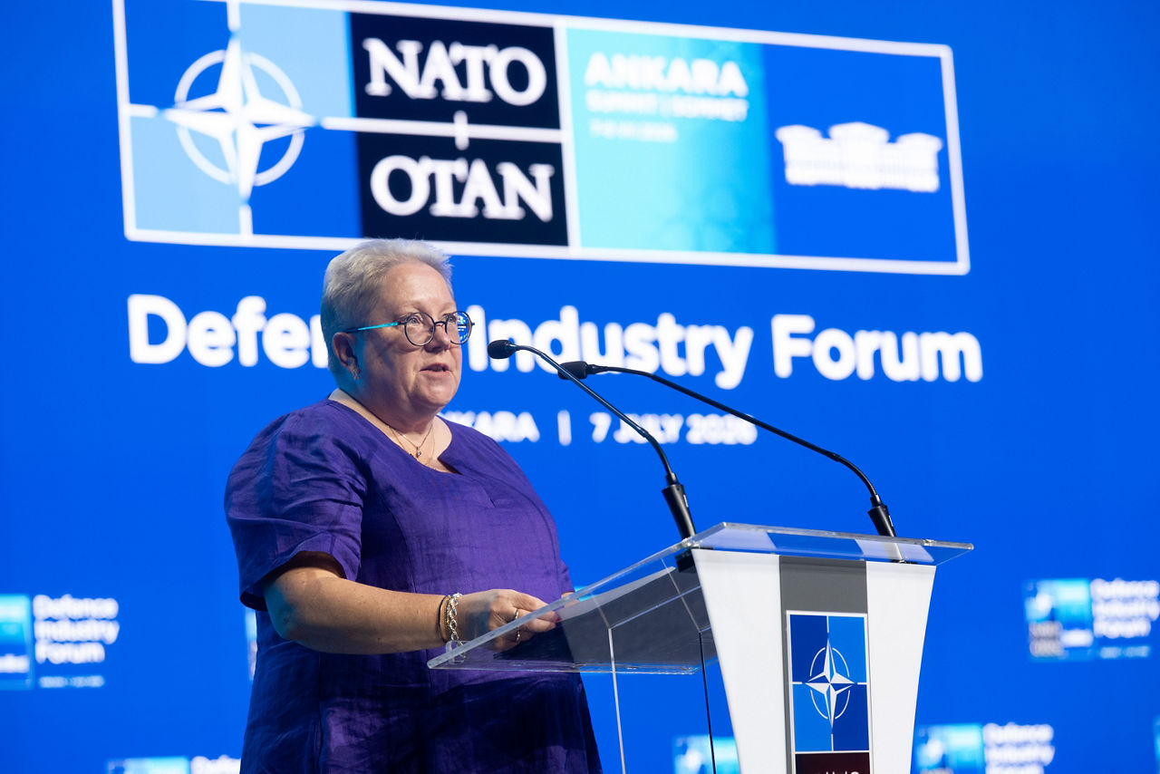 Closing session with remarks by NATO Assistant Secretary General for Defence Industry, Innovation and Armaments
Tarja Jaakkola