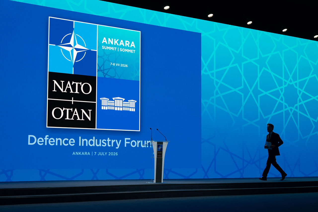 NATO Secretary General Mark Rutte reveials major capability announcements at the NATO Summit Defence Industry Forum