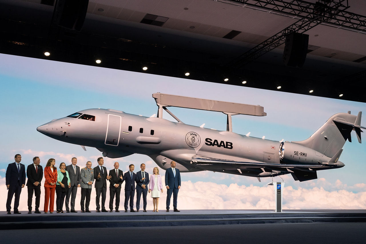 NATO’s new Airborne Warning and Control System is announced.