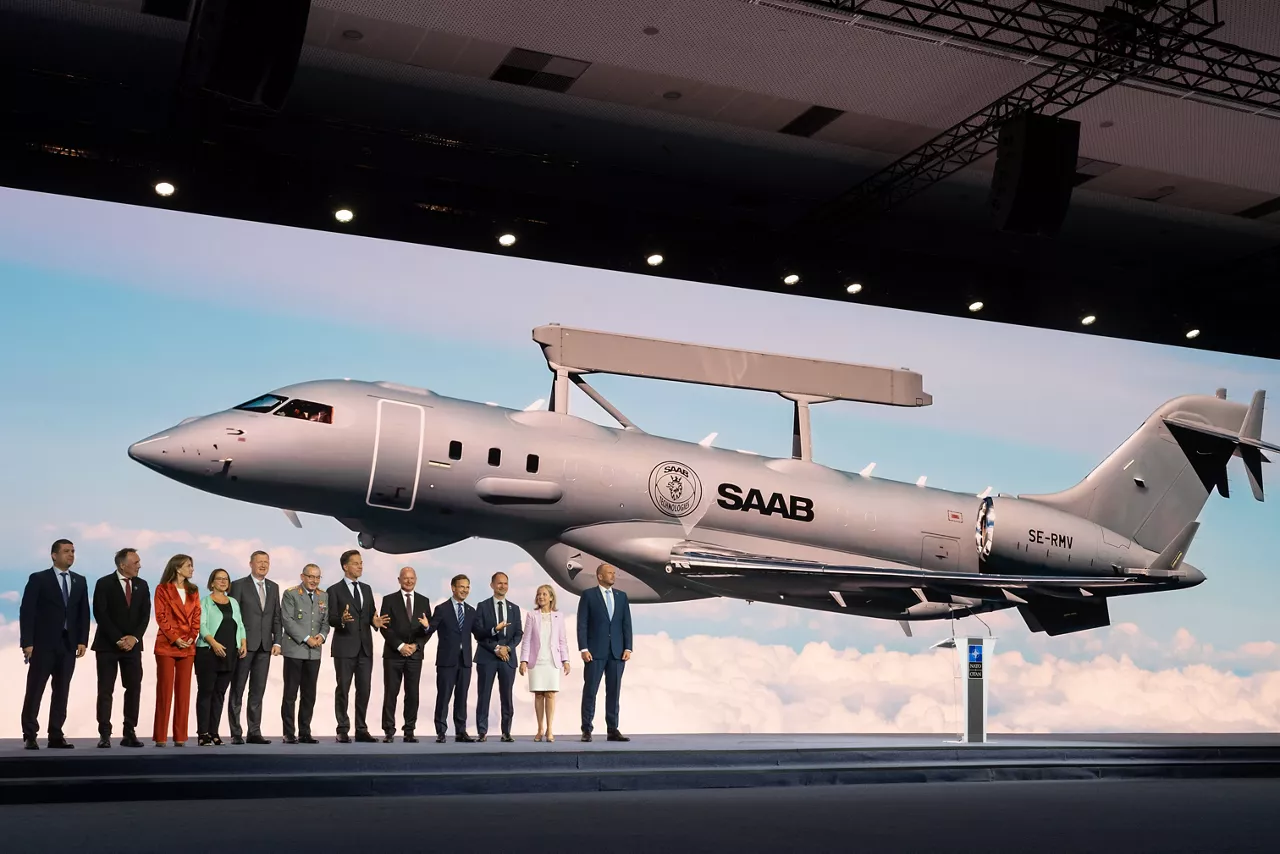 NATO’s new Airborne Warning and Control System is announced.