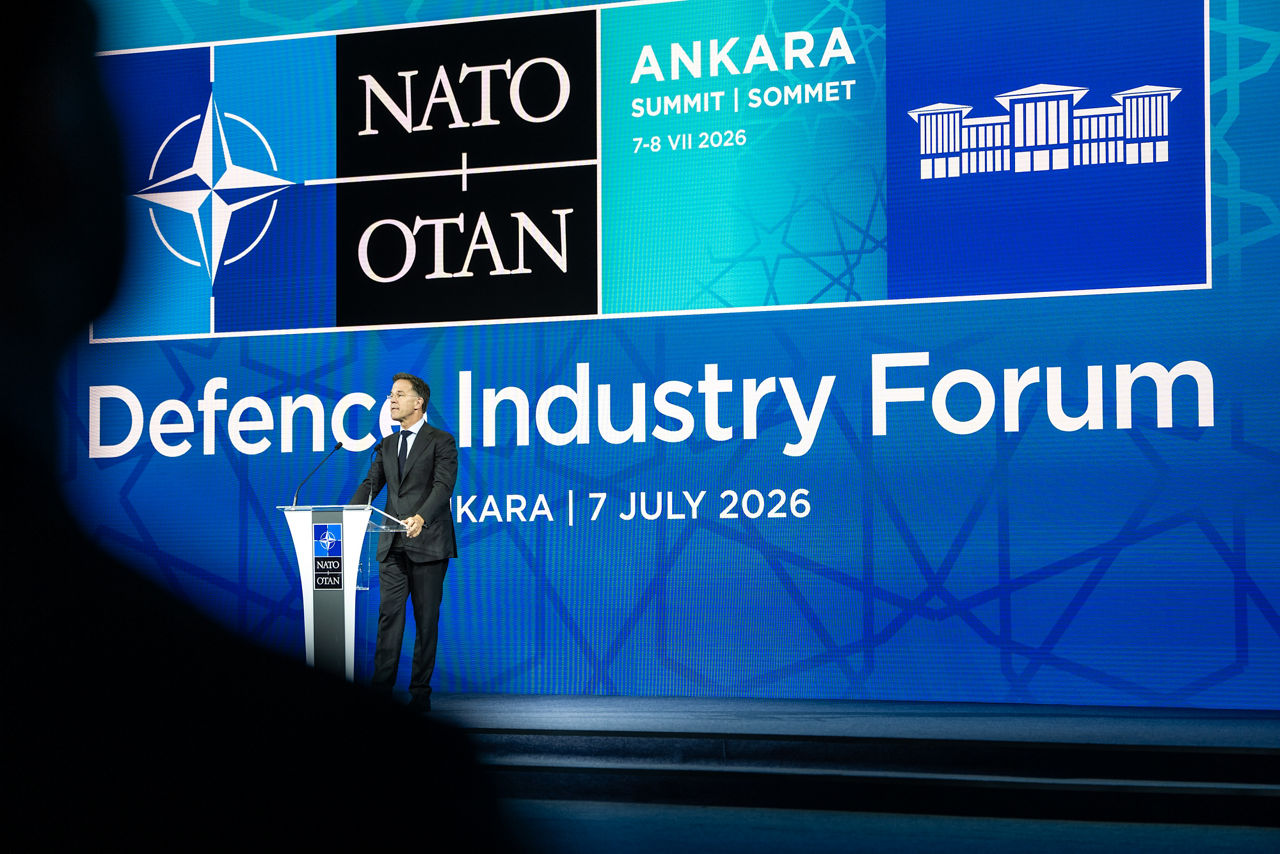 NATO Secretary General Mark Rutte reveials major capability announcements at the NATO Summit Defence Industry Forum