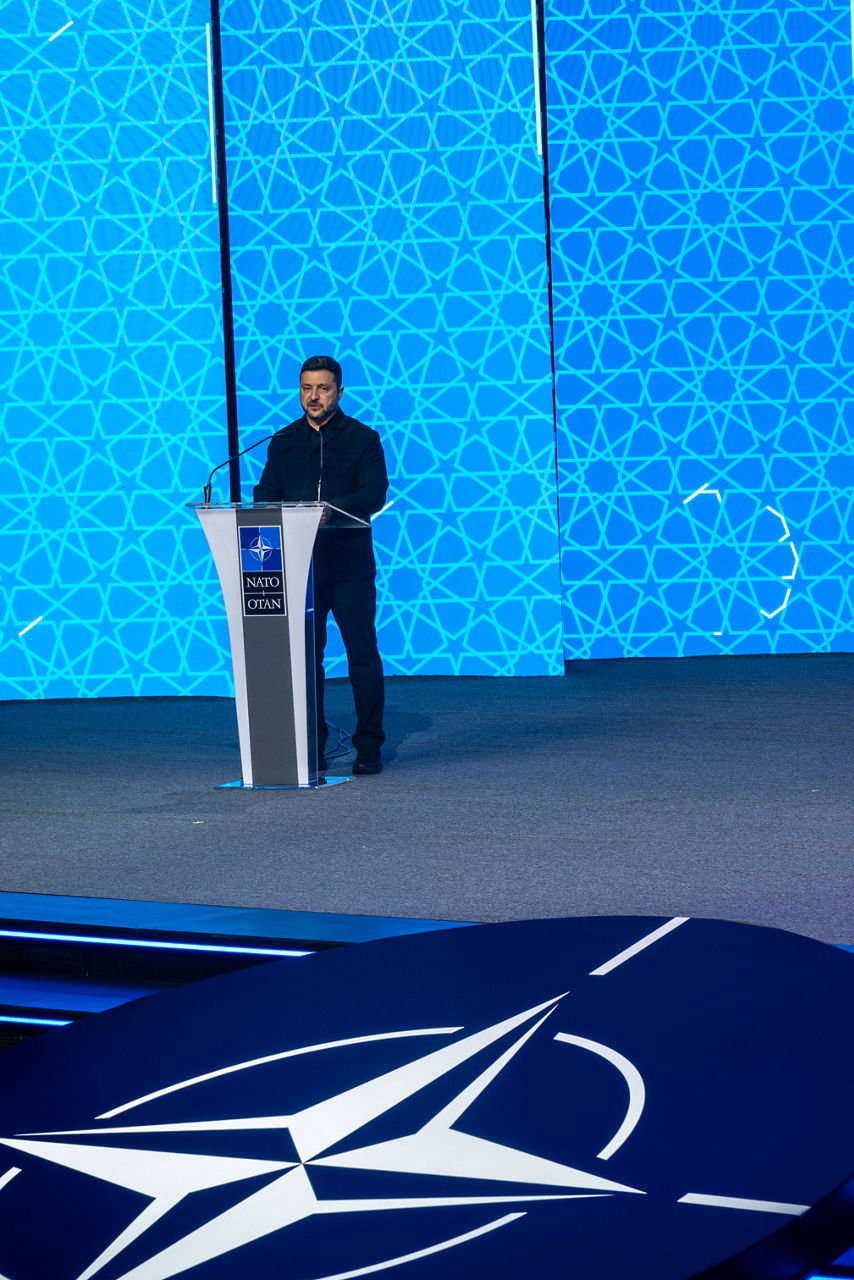 Keynote speech by President of Ukraine Volodymyr Zelenskyy at the NATO Summit Defence Industry Forum