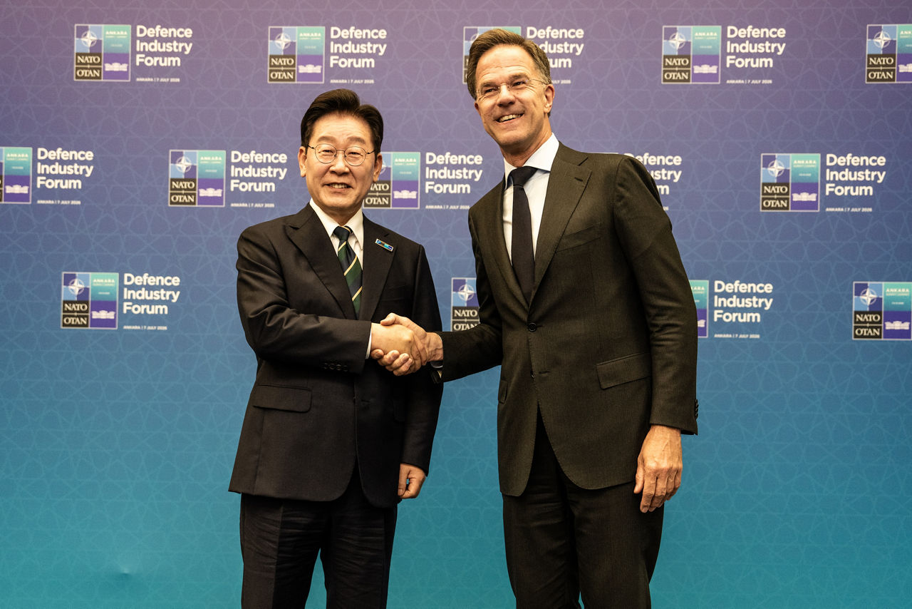 Short remarks by the NATO Secretary General Mark Rutte and the President of the Republic of Korea, Jae Myung Lee in the margins of the 2026 NATO Summit in Ankara

