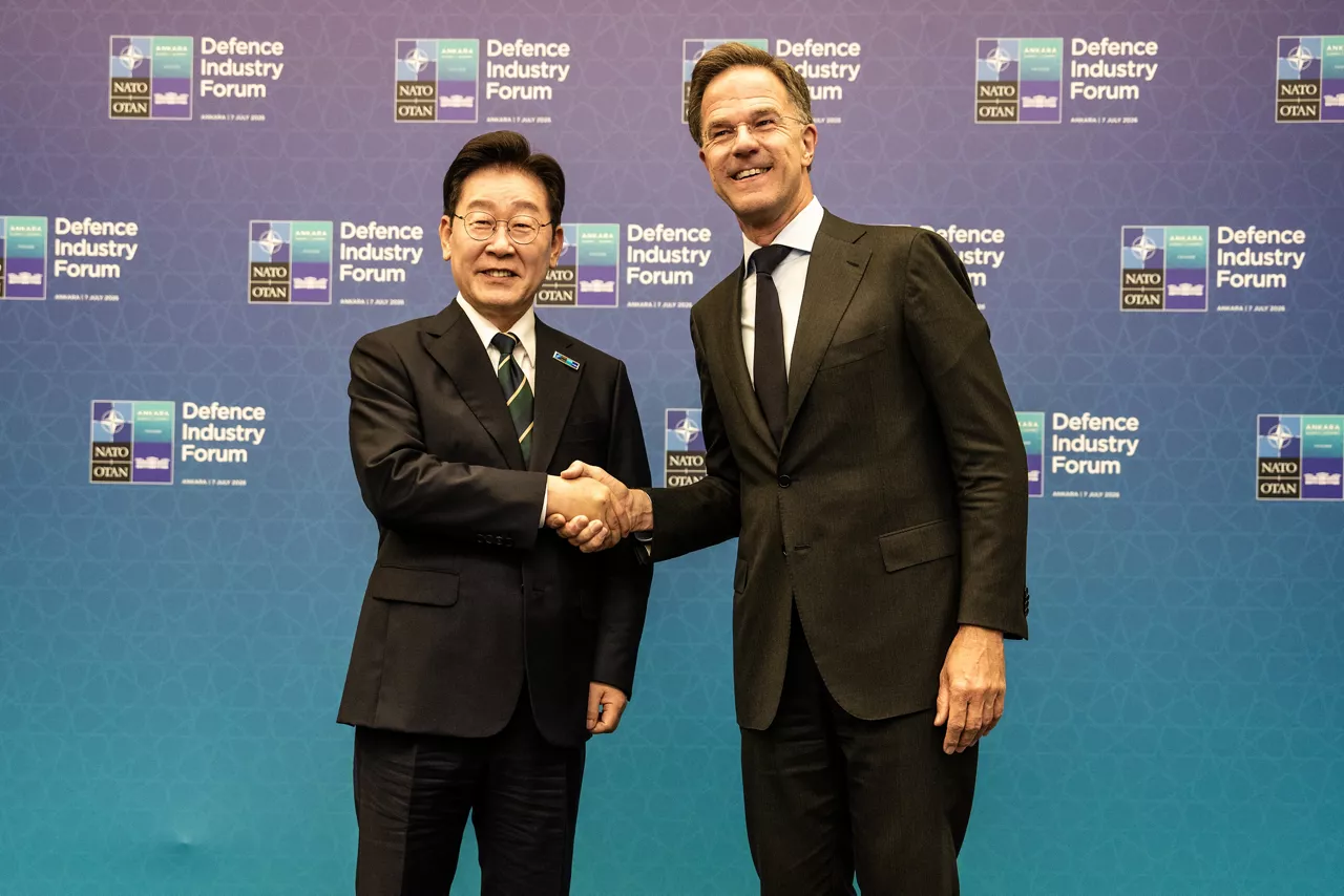 Short remarks by the NATO Secretary General Mark Rutte and the President of the Republic of Korea, Jae Myung Lee in the margins of the 2026 NATO Summit in Ankara
