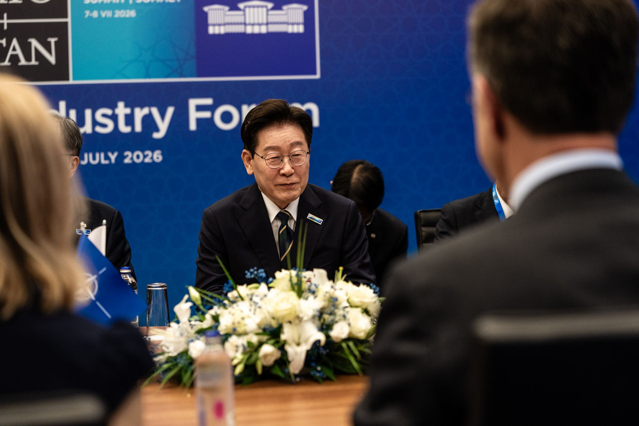 NATO Secretary General Mark Rutte meets with the President of the Republic of Korea, Jae Myung Lee in the margins of the 2026 NATO Summit in Ankara
