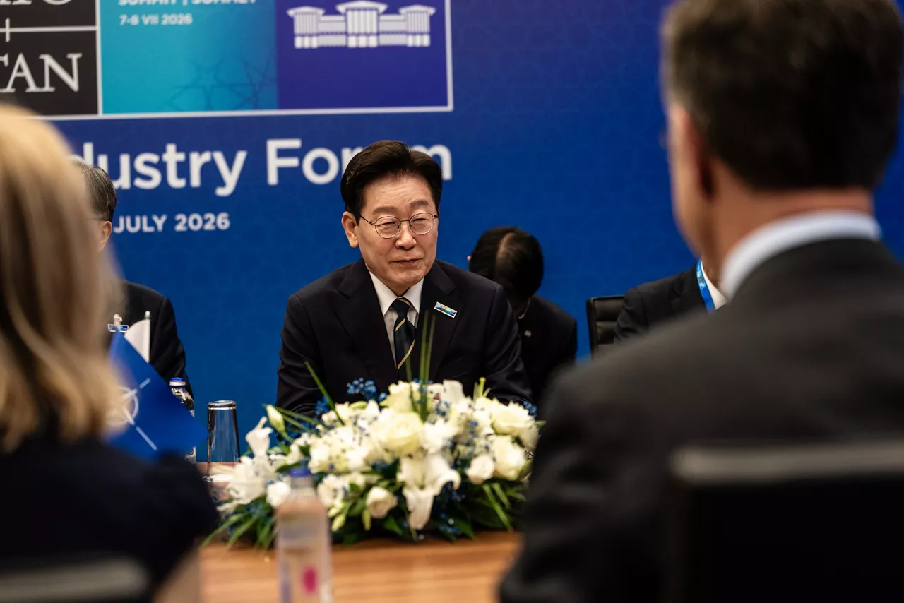 NATO Secretary General Mark Rutte meets with the President of the Republic of Korea, Jae Myung Lee in the margins of the 2026 NATO Summit in Ankara
