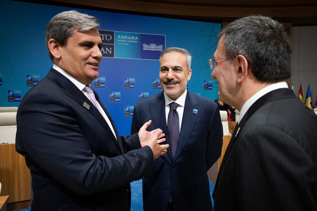 Minister of Foreign Affairs of Montenegro Ervin Ibrahimović 
and Minister of Foreign Affairs of Türkiye Hakan Fidan