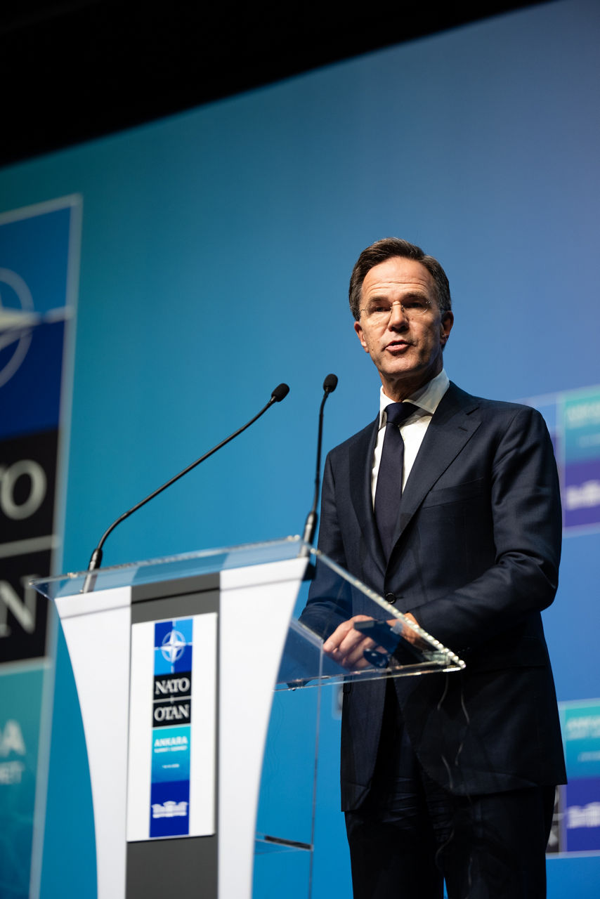 Press conference by NATO Secretary General Mark Rutte following the meeting of Heads of State and Government at the 2026 NATO Summit in Ankara