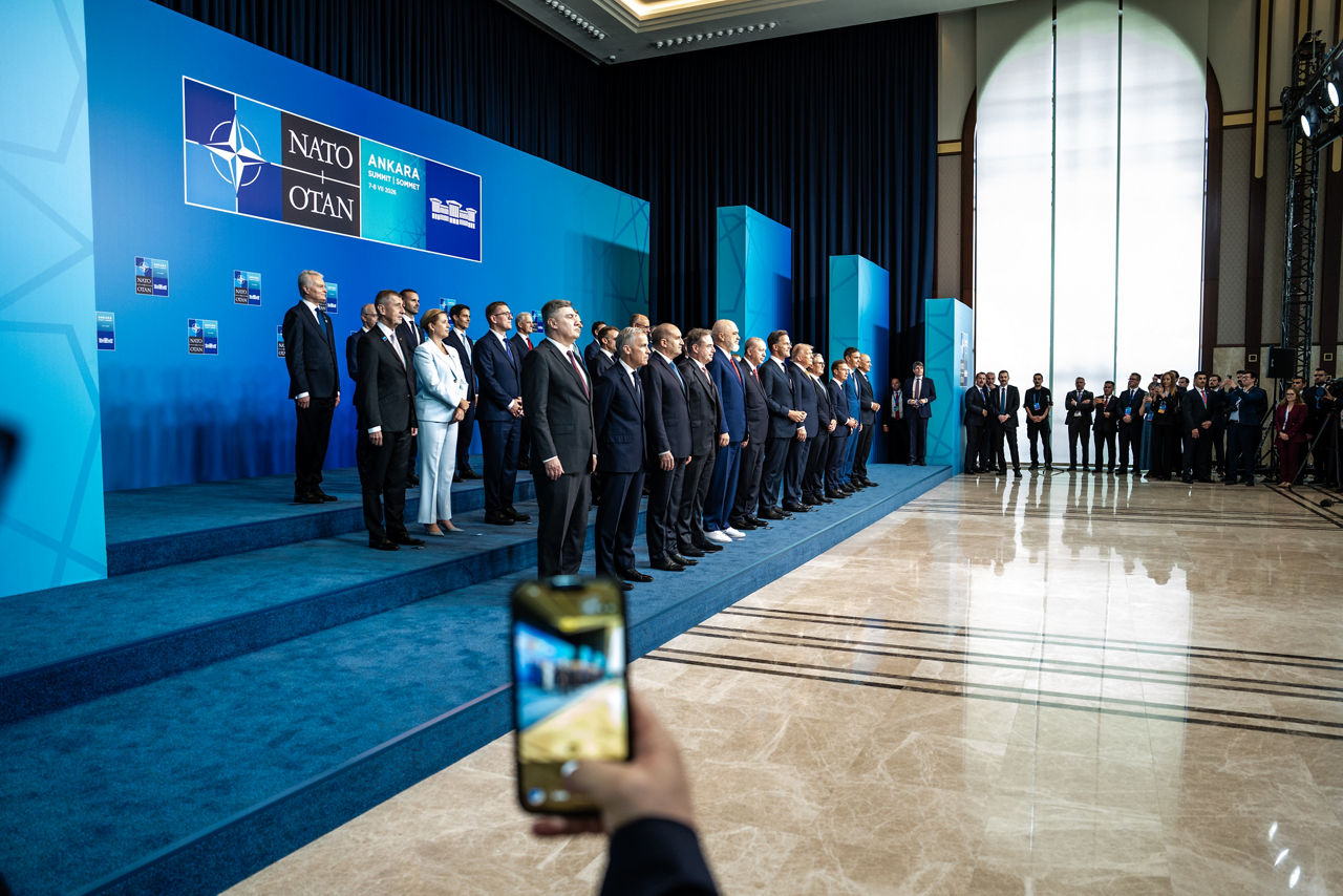 Official photo of NATO Heads of State and Government - 2026 NATO Summit in Ankara