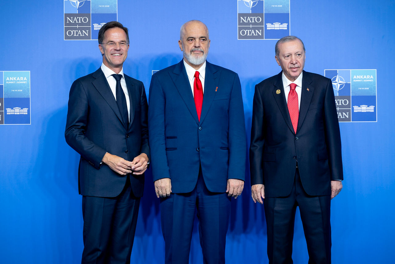 Welcome Ceremony of Allied Heads of State and Government
