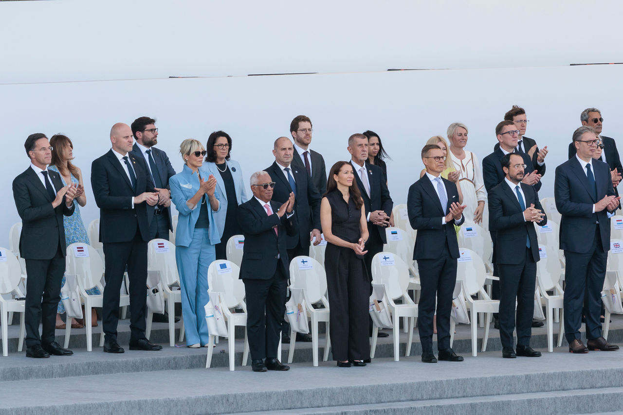 NATO Secretary General Mark Rutte attends the Bastille Day parade in Paris, France