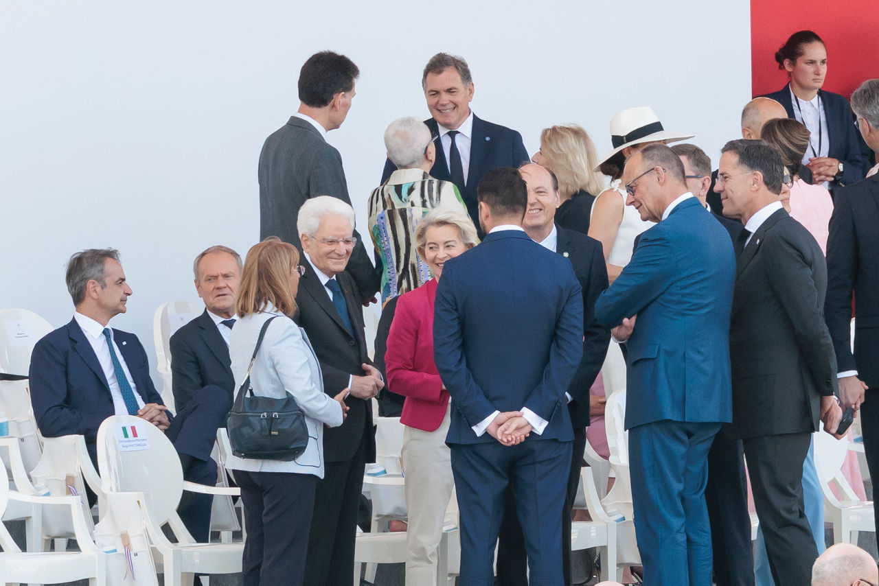 NATO Secretary General Mark Rutte attends the Bastille Day parade in Paris, France