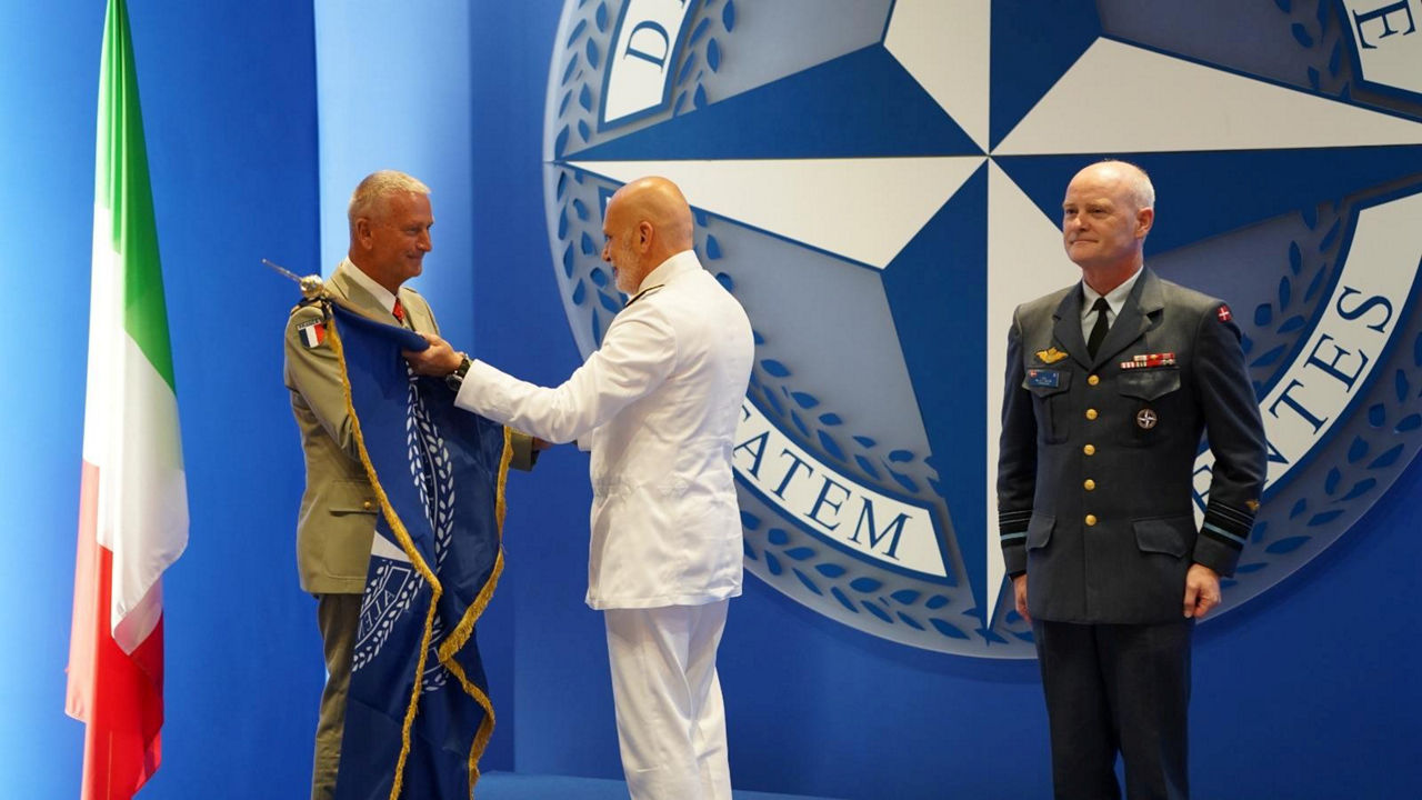 The Chair of the NATO Military Committee attends the NATO Defense College’s Anniversary, Change of Command, and Graduation Ceremony