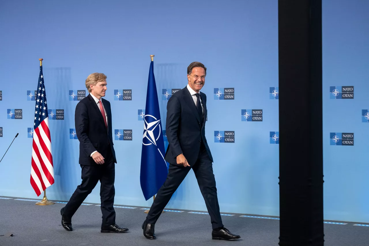 Press statements by NATO Secretary General Mark Rutte and the US Undersecretary of War for Policy Elbridge A. Colby