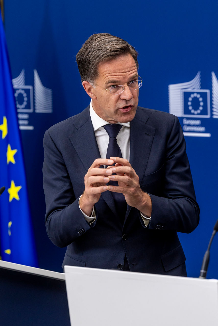 NATO Secretary General Mark Rutte meets the President of the European Commission Ursula von der Leyen 