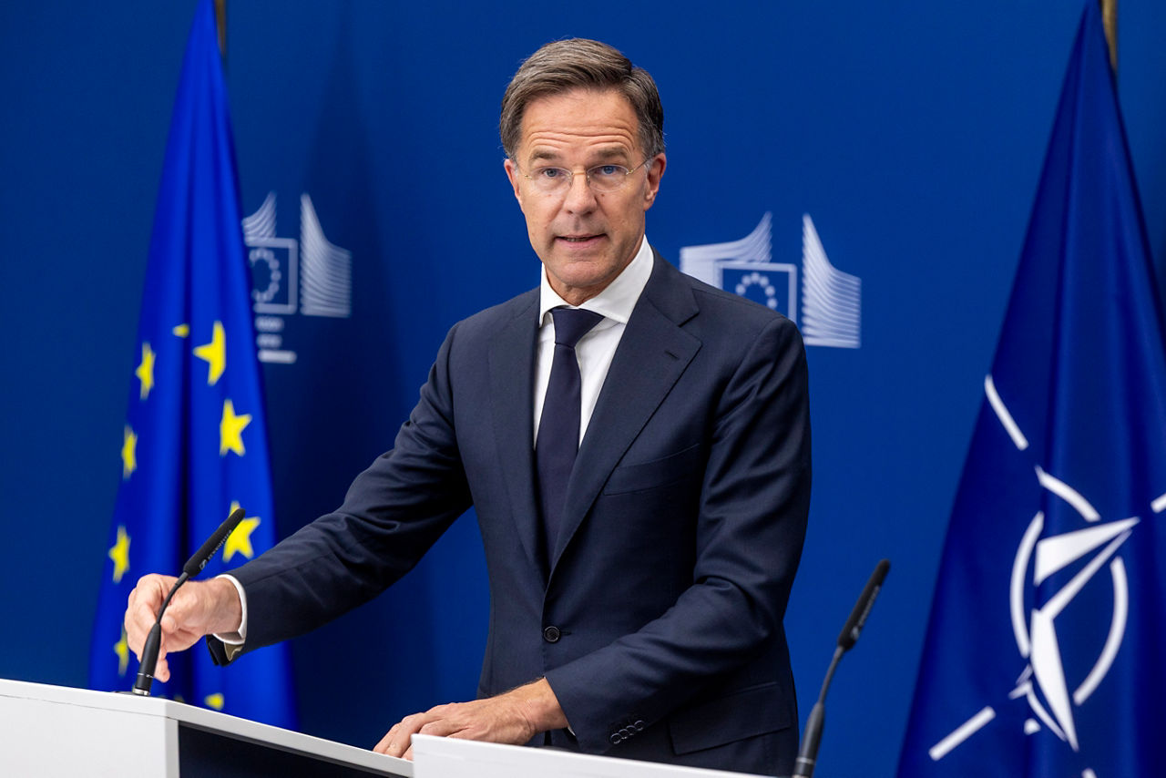 NATO Secretary General Mark Rutte meets the President of the European Commission Ursula von der Leyen 