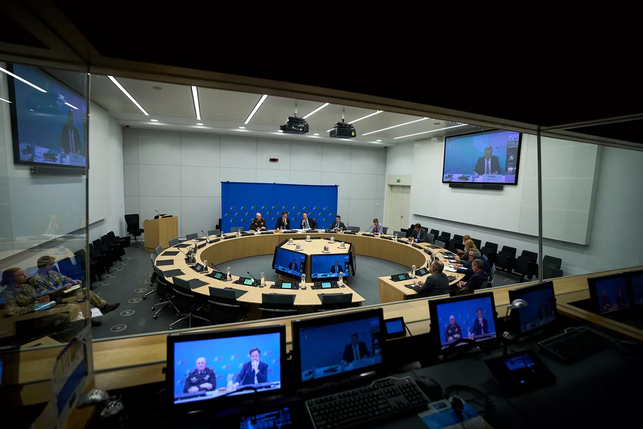 NATO Secretary General Mark Rutte attends a Ukraine Defence Contact Group meeting
