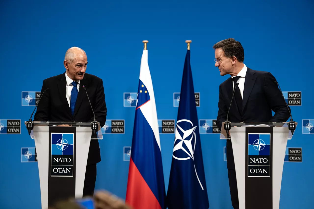 Joint press conference with NATO Secretary General Mark Rutte and the Prime Minister of Slovenia Janez Janša