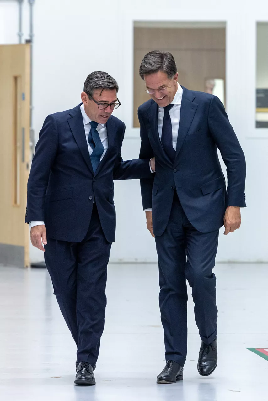 NATO Secretary General Mark Rutte and Prime Minister of the United Kingdom Andy Burnham visit RAL Space