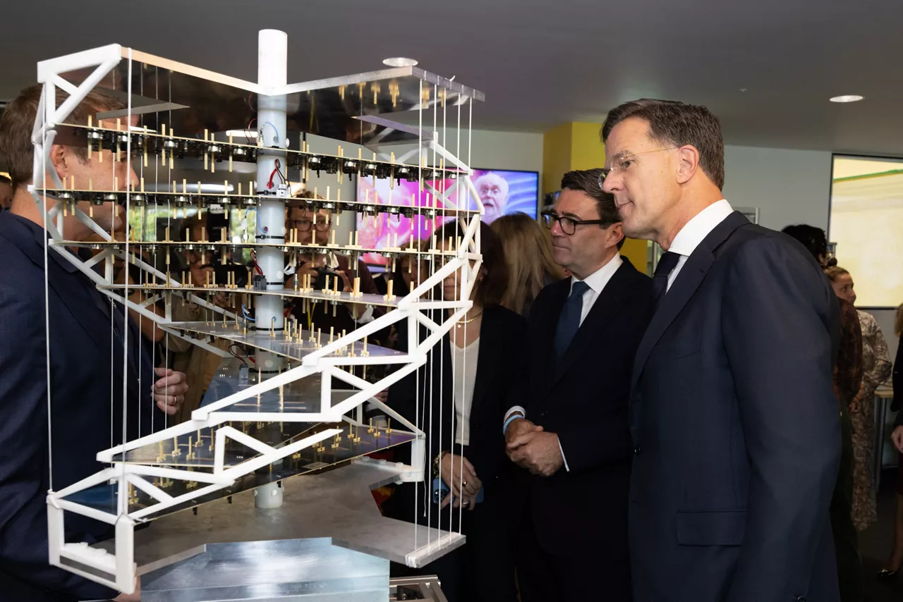 NATO Secretary General Mark Rutte and Prime Minister of the United Kingdom Andy Burnham visit RAL Space