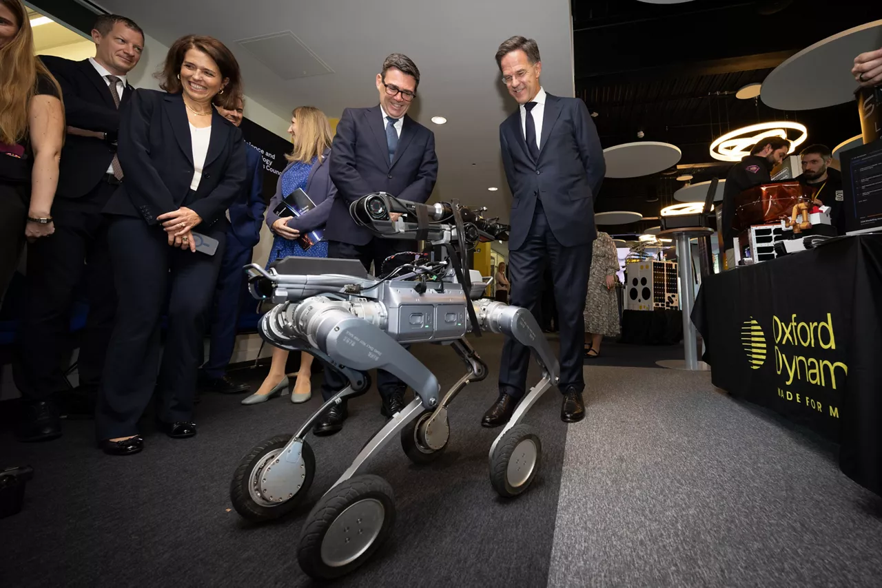 NATO Secretary General Mark Rutte and Prime Minister of the United Kingdom Andy Burnham visit RAL Space