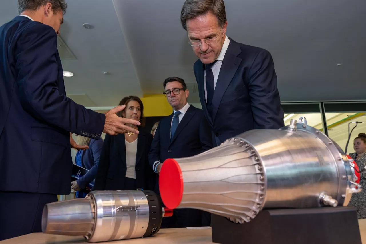 NATO Secretary General Mark Rutte and Prime Minister of the United Kingdom Andy Burnham visit RAL Space