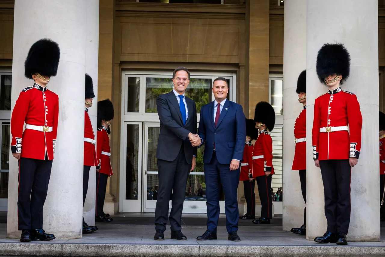 NATO Secretary General Mark Rutte meets with Secretary of State for Defence, Wes Streeting
