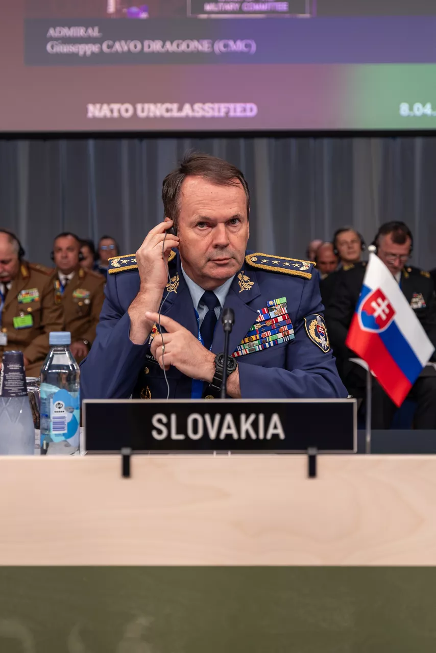 The Chief of Defence of Slovakia, Lieutenant General Miroslav Lorinc.
