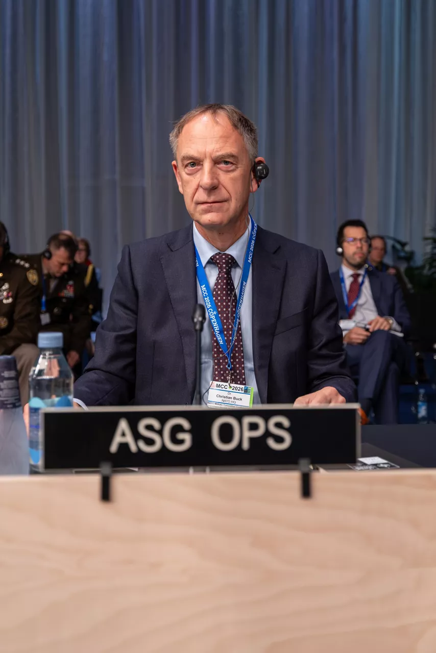 The Assistant Secretary General for Operations, Christian Buck.

