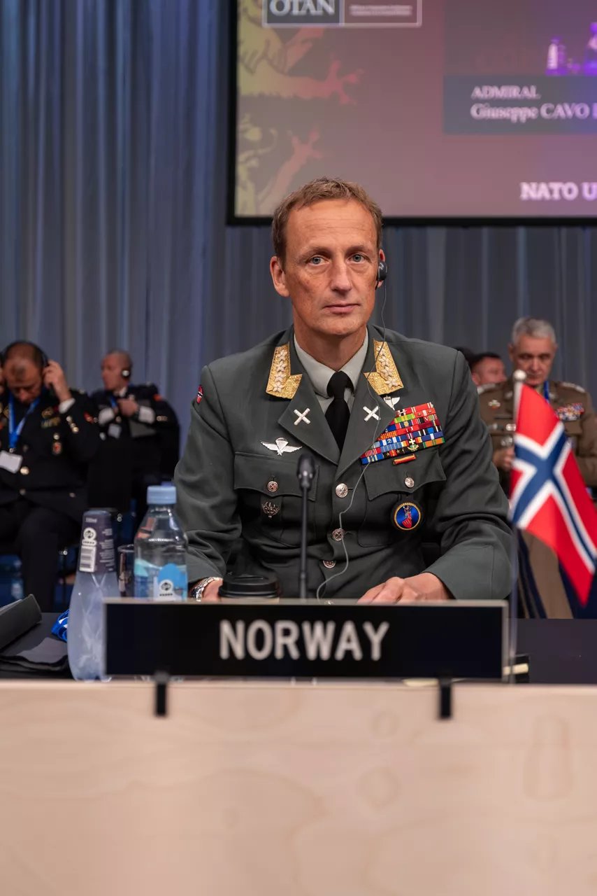 The Chief of Defence of Norway, General Eirik Kristoffersen.