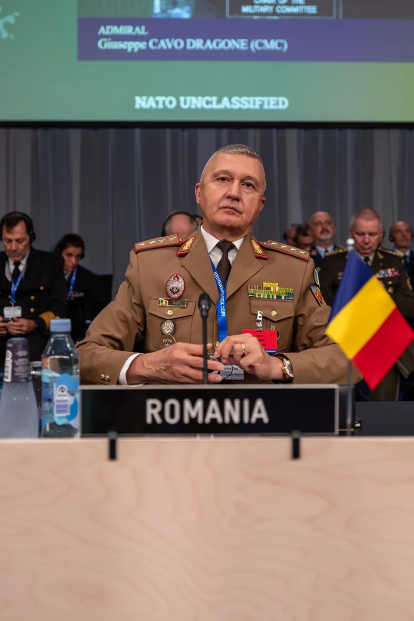 The Chief of Defence of Romania, General Gheorghiță Vlad.