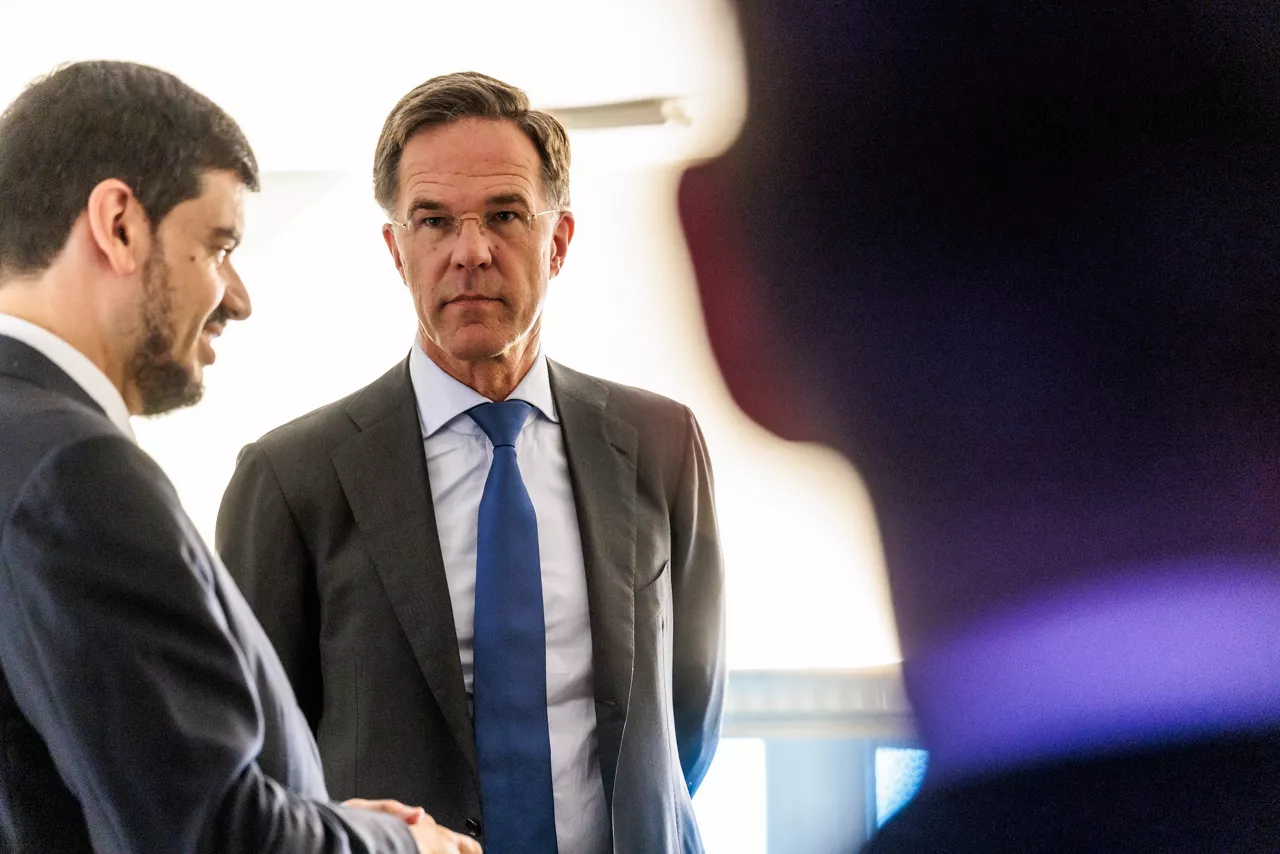 NATO Secretary General Mark Rutte participates in the Euronews Defence & Space Summit 2026