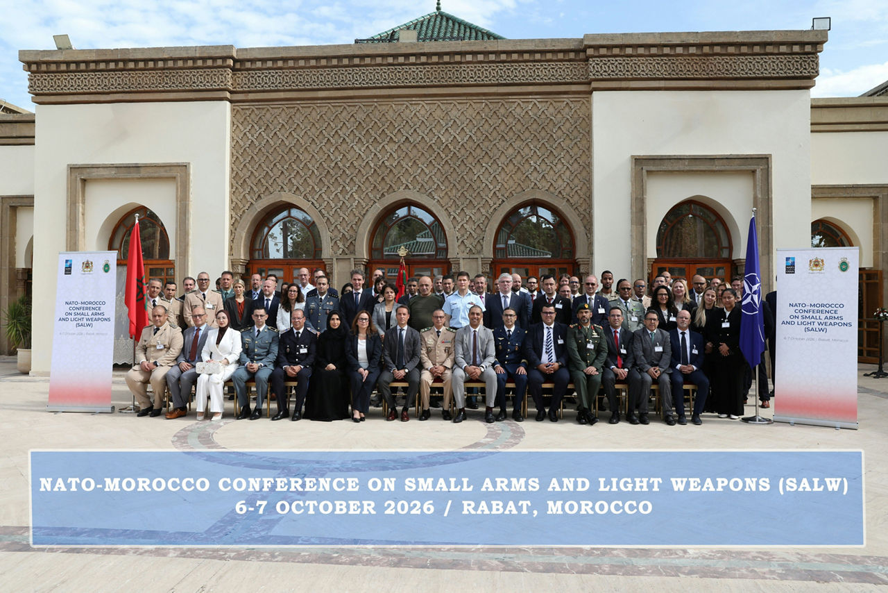 NATO and Morocco hold an international conference on Small Arms and Light Weapons in Rabat