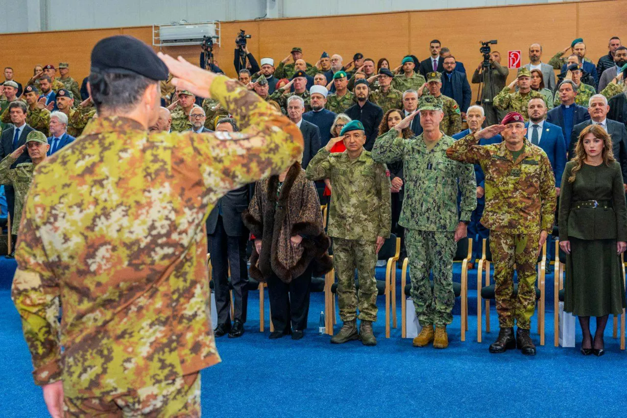 On 14 October 2026, Major General Roberto Vergori, from Italy, took the helm of the NATO-led KFOR mission, at a change of command ceremony held at KFOR Headquarters, in Pristina. He succeeds Major General Özkan Ulutaş, from Türkiye.