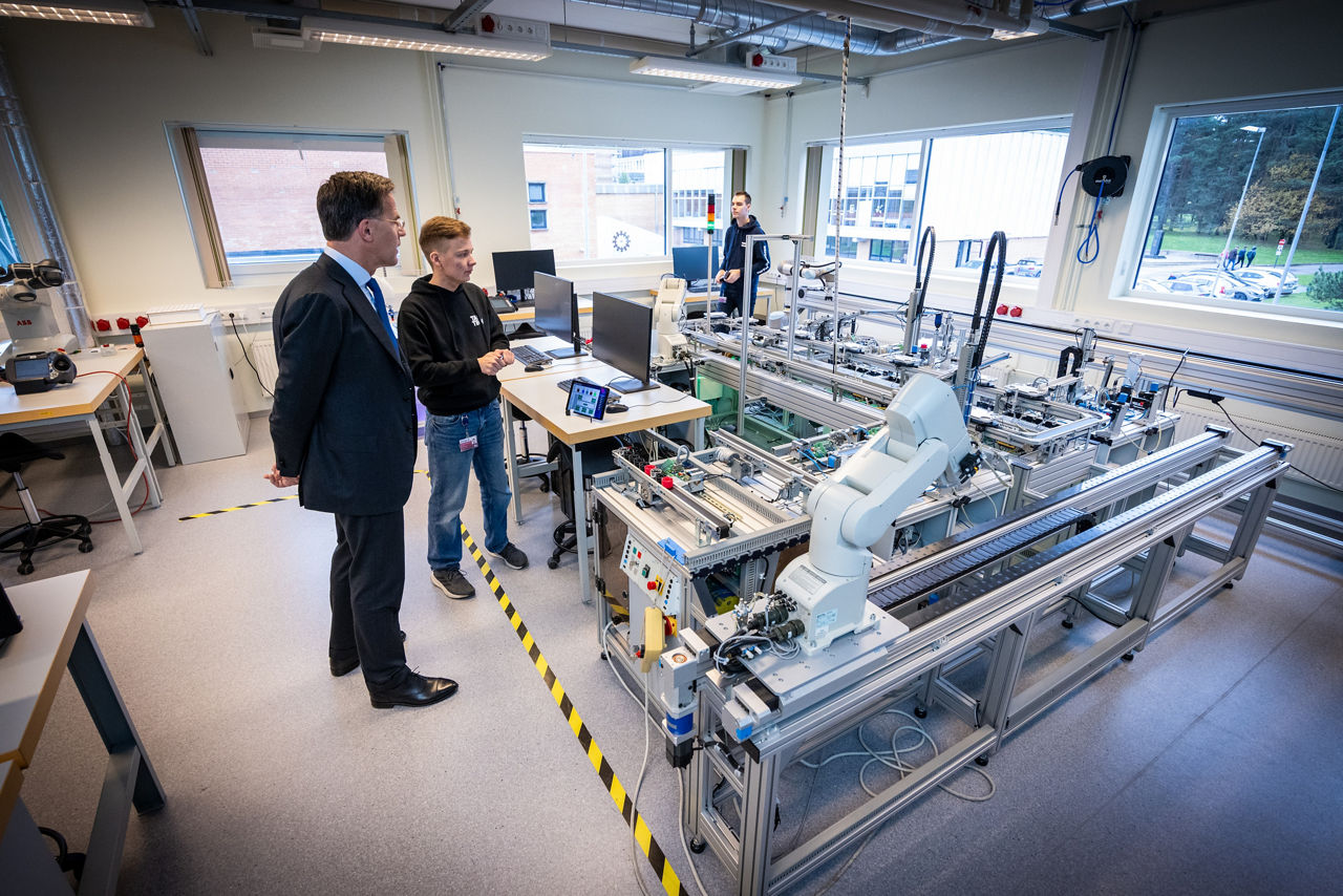 NATO Secretary General Mark Rutte at the Tallinn University of Technology 