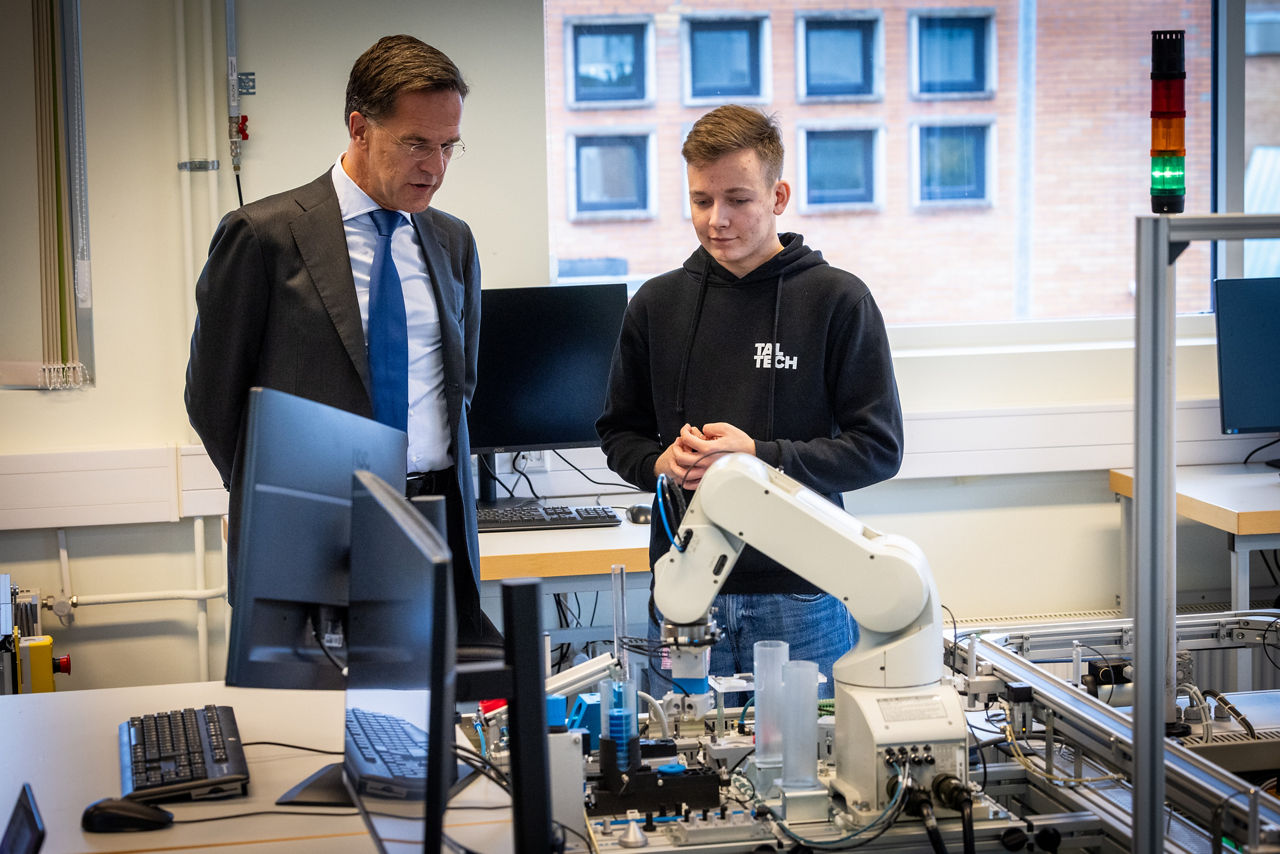 NATO Secretary General Mark Rutte at the Tallinn University of Technology 