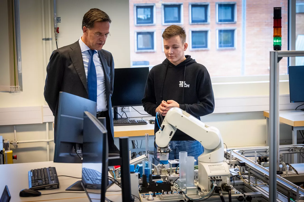 NATO Secretary General Mark Rutte at the Tallinn University of Technology 