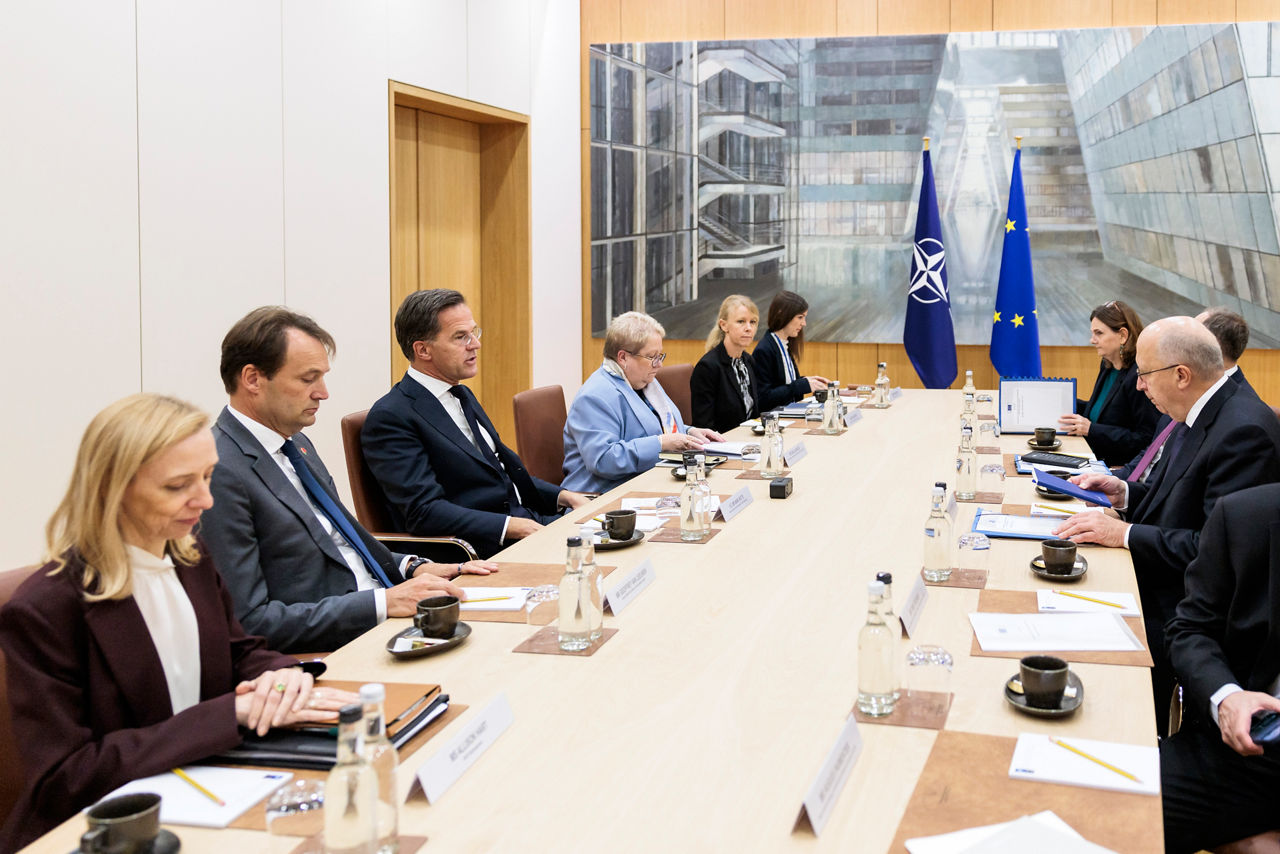 NATO Secretary General meets with the Commissioner for Defence and ...