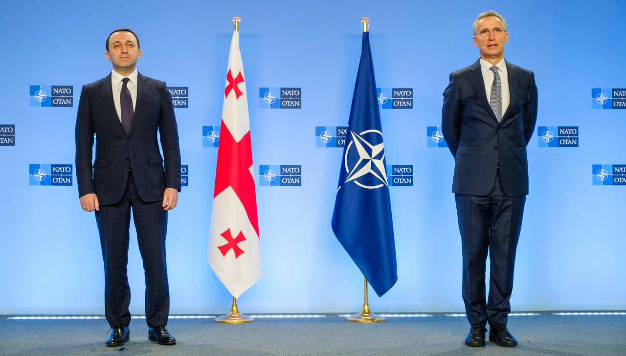 Prime Minister of Georgia visits NATO