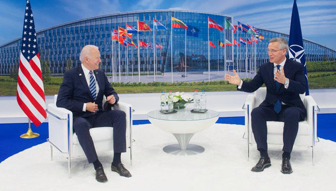 NATO Summit 2021 - Bilateral Meeting between NATO and the United States of America