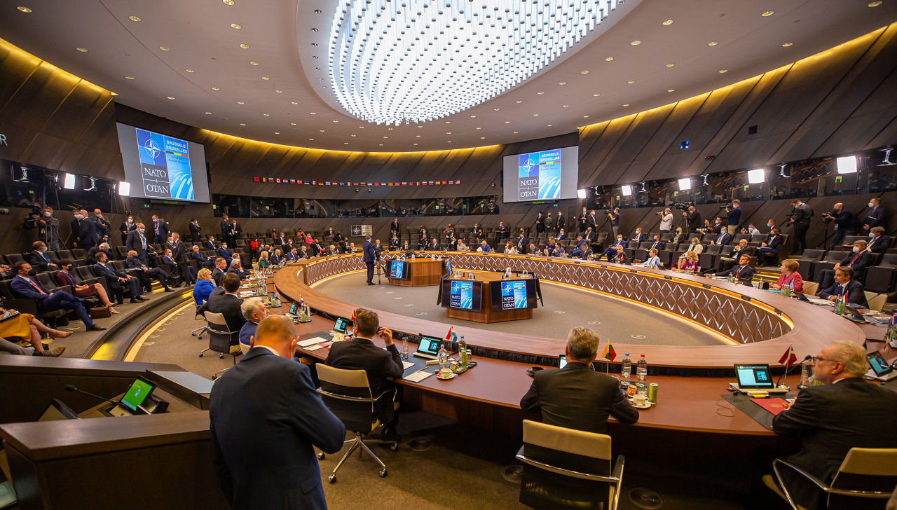 NATO Summit 2021 in Brussels- Meeting of the North Atlantic Council