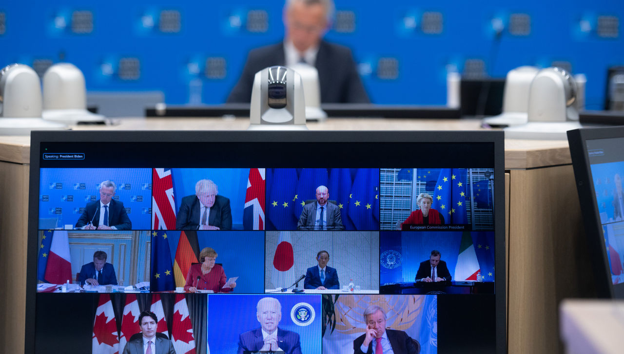Participation by the NATO Secretary General in the meeting of G7 Leaders